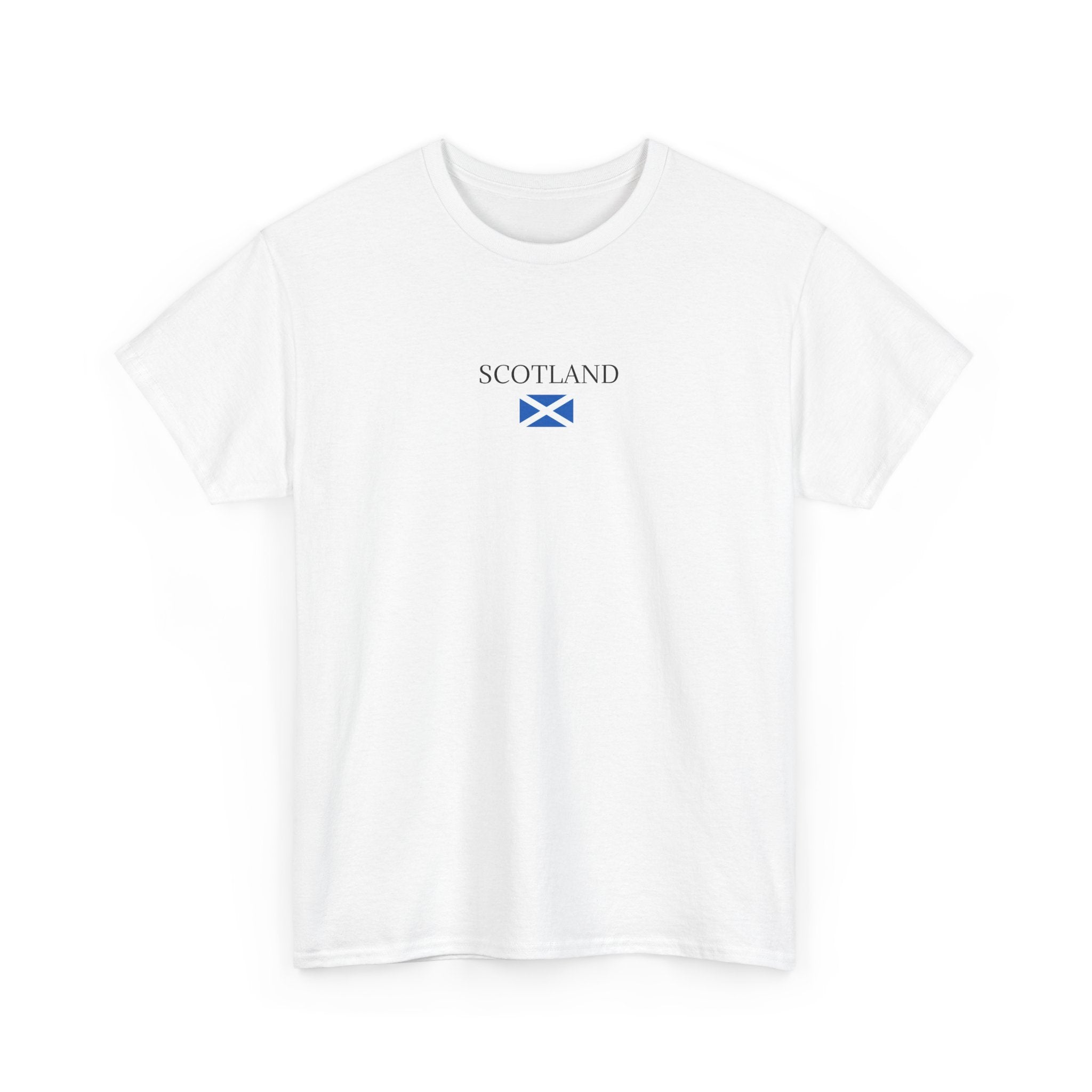 Scotland Flag T‑Shirt — Minimal Scottish Pride Tee