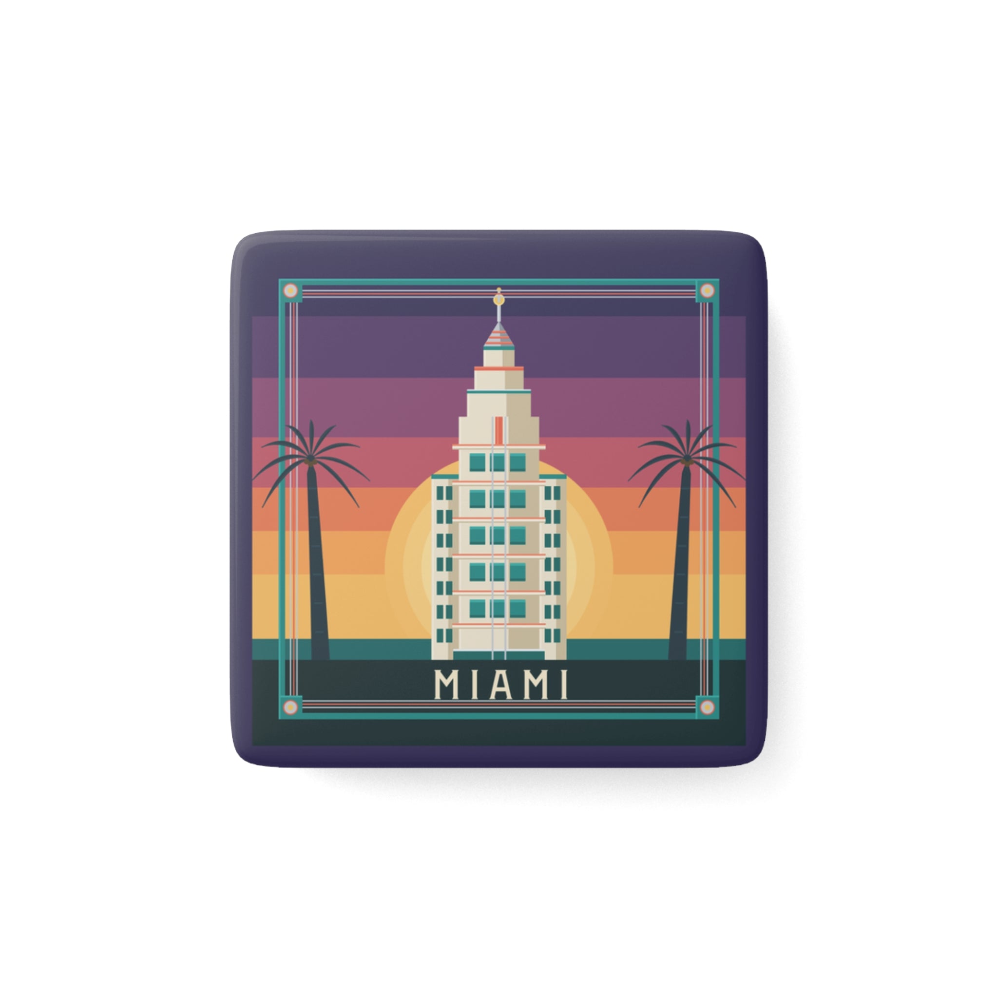 Miami Art Deco Magnet