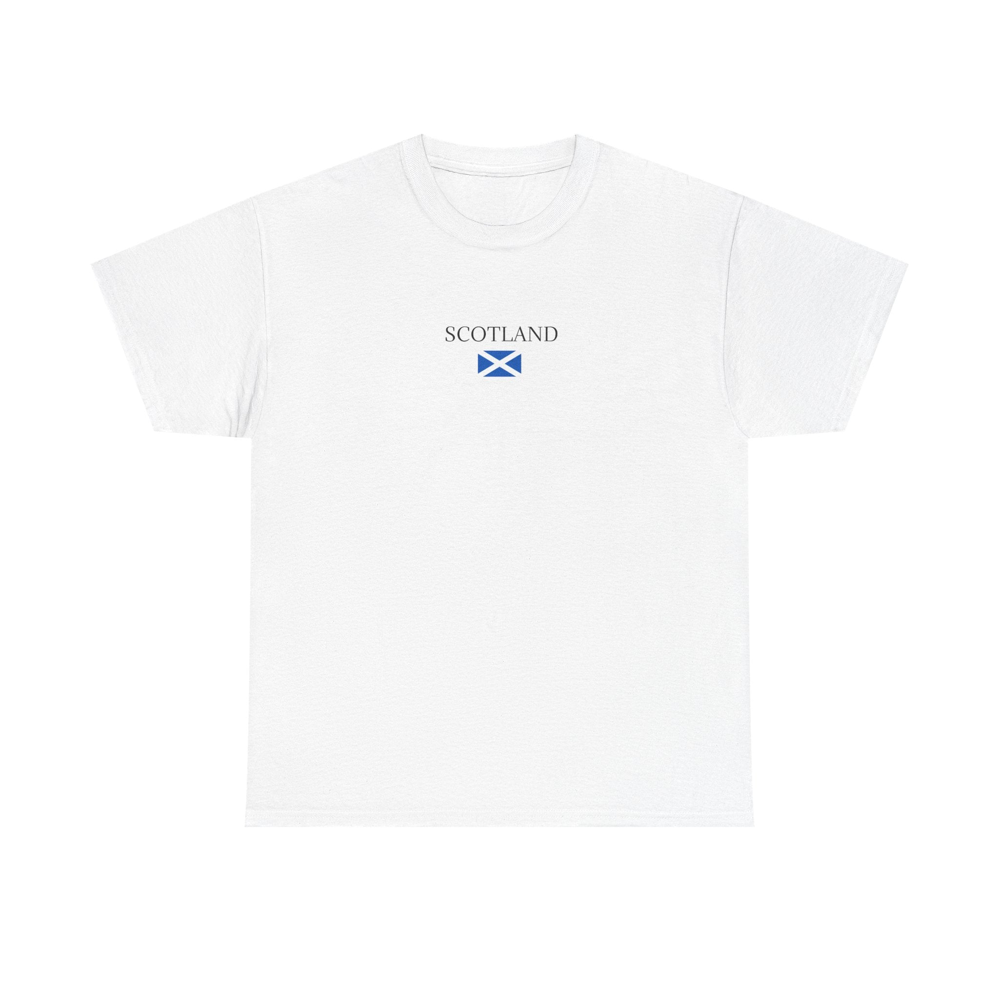 Scotland Flag T‑Shirt — Minimal Scottish Pride Tee