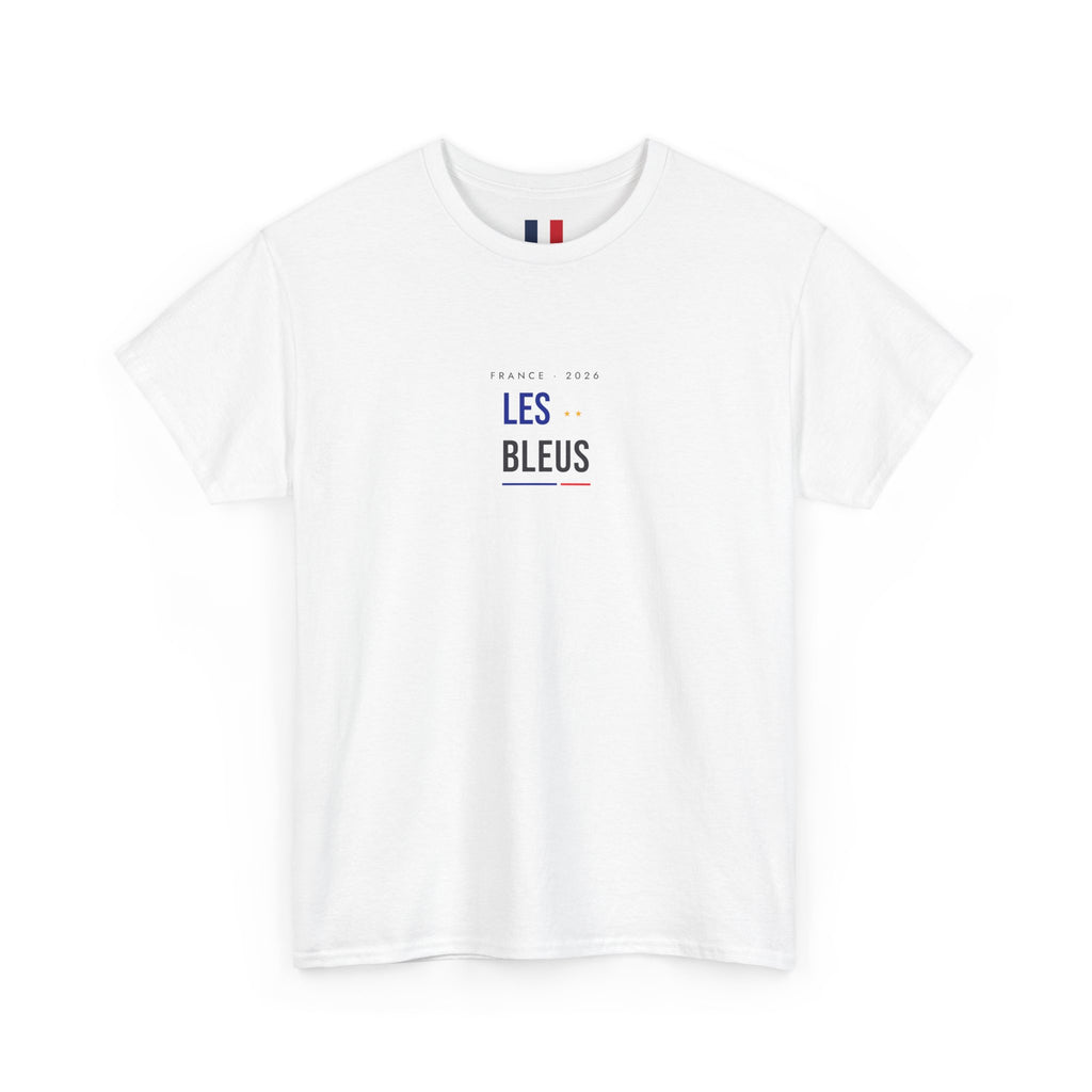 Les Bleus T‑Shirt — Minimal French Soccer Tee