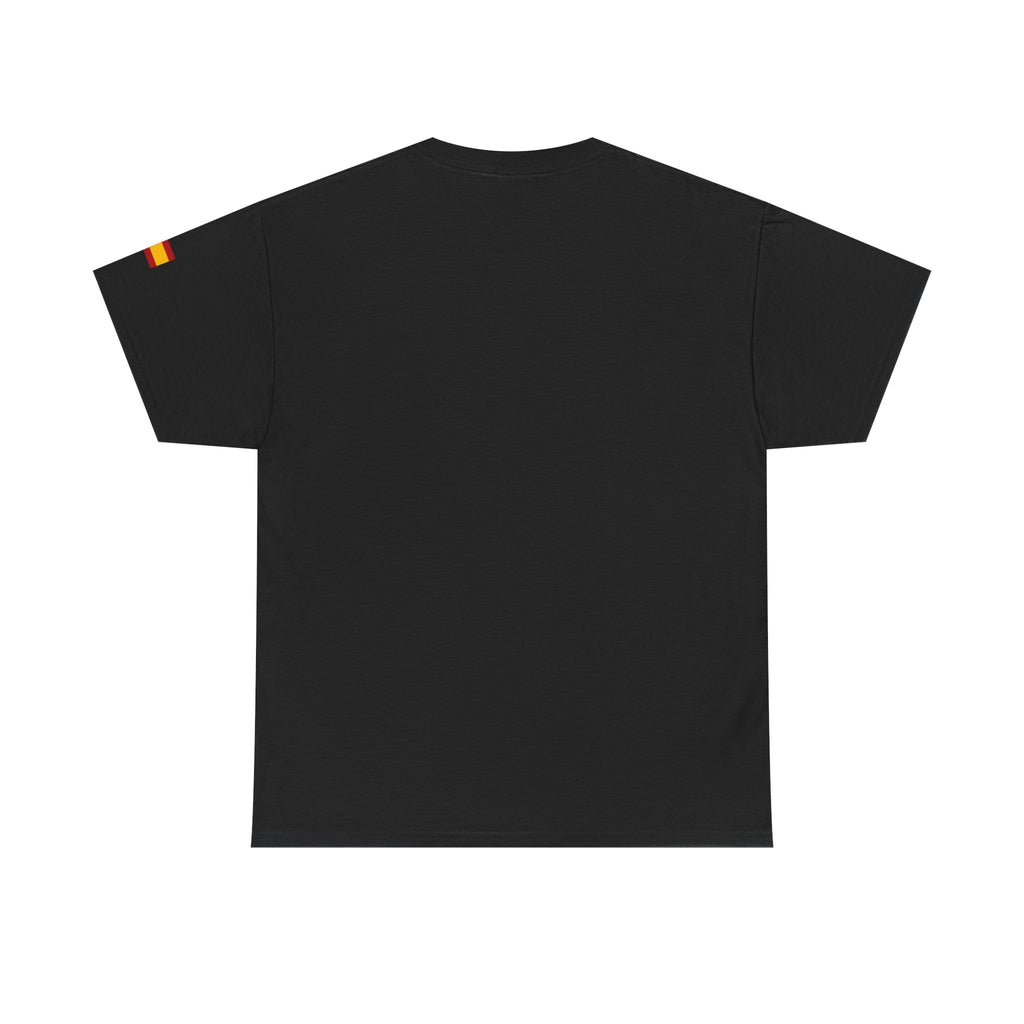 Copy of Belgium Minimalist Tee — Small Text Flag Accent