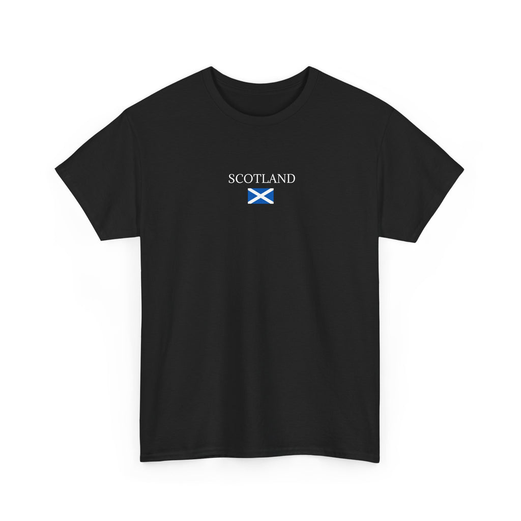 Scotland Flag T‑Shirt — Minimal Scottish Pride Tee