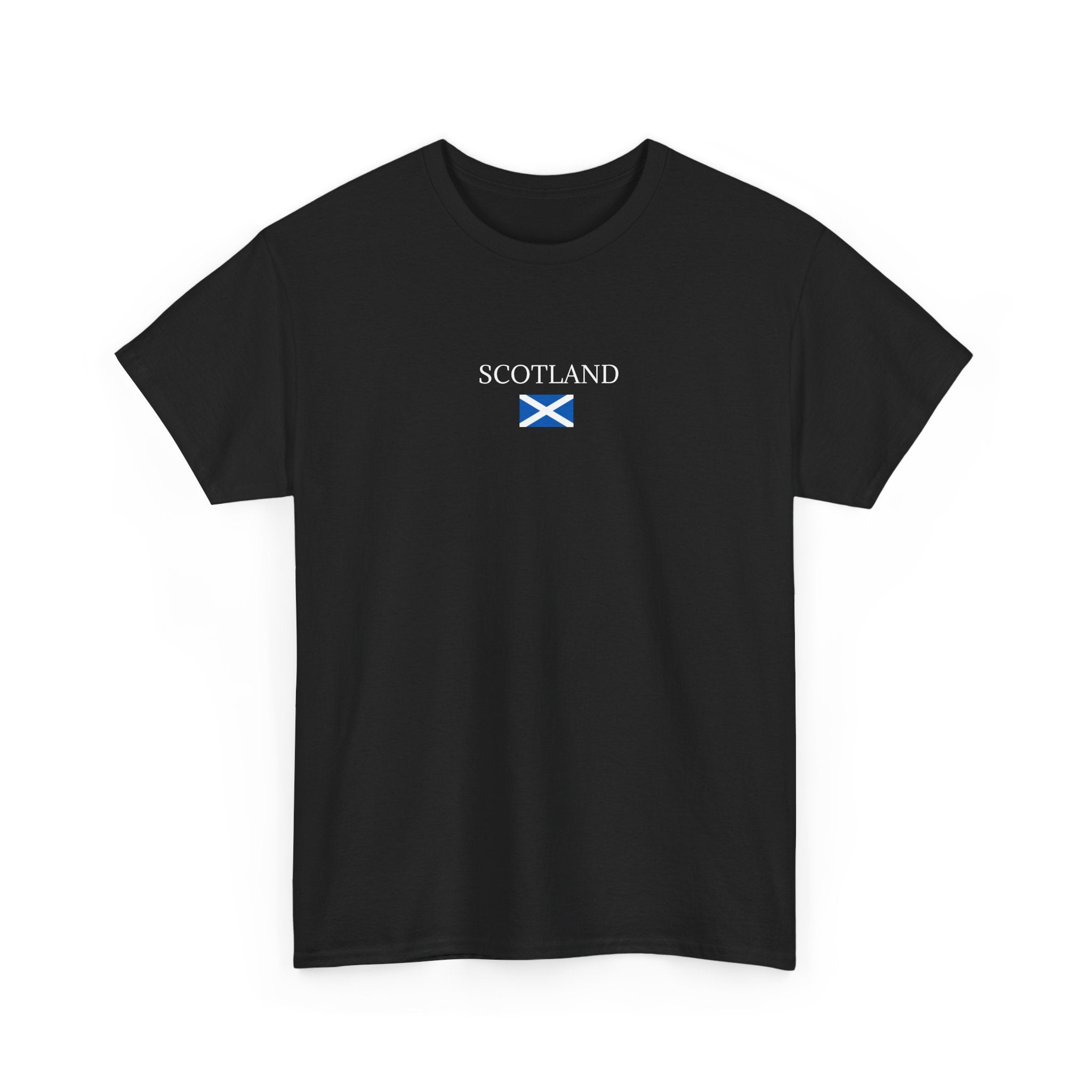 Scotland Flag T‑Shirt — Minimal Scottish Pride Tee