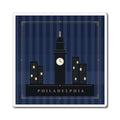 Philadelphia Art Deco Fridge Magnet