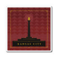 Kansas City Art Deco Fridge Magnet