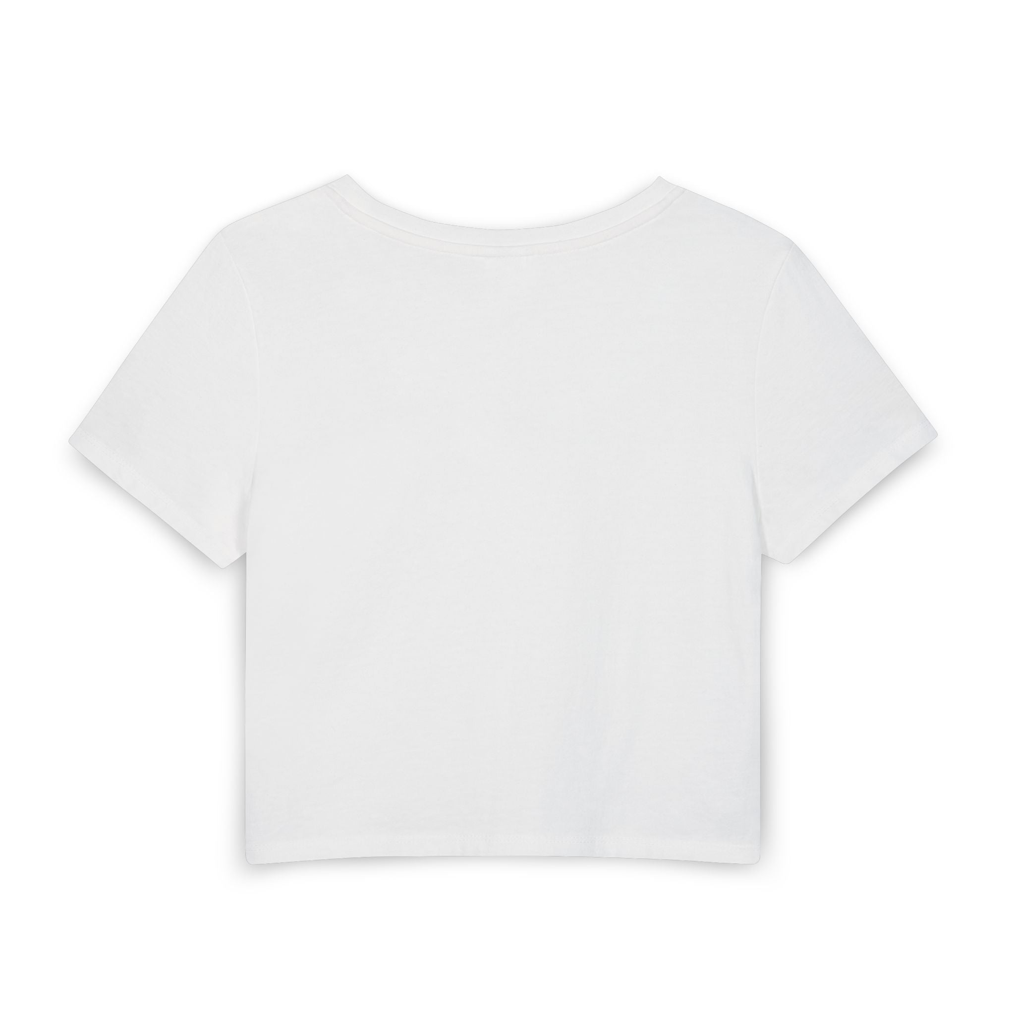 Brasil Minimalist Crop Tee — Women's Casual Brazil Flag Stripe Baby T‑Shirt