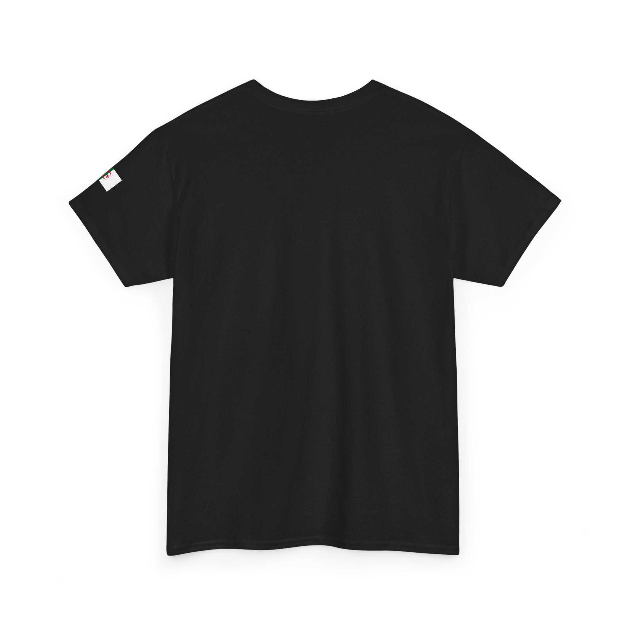 Algeria Minimalist White Tee —Subtle 'ALGÉRIE' Chest Logo