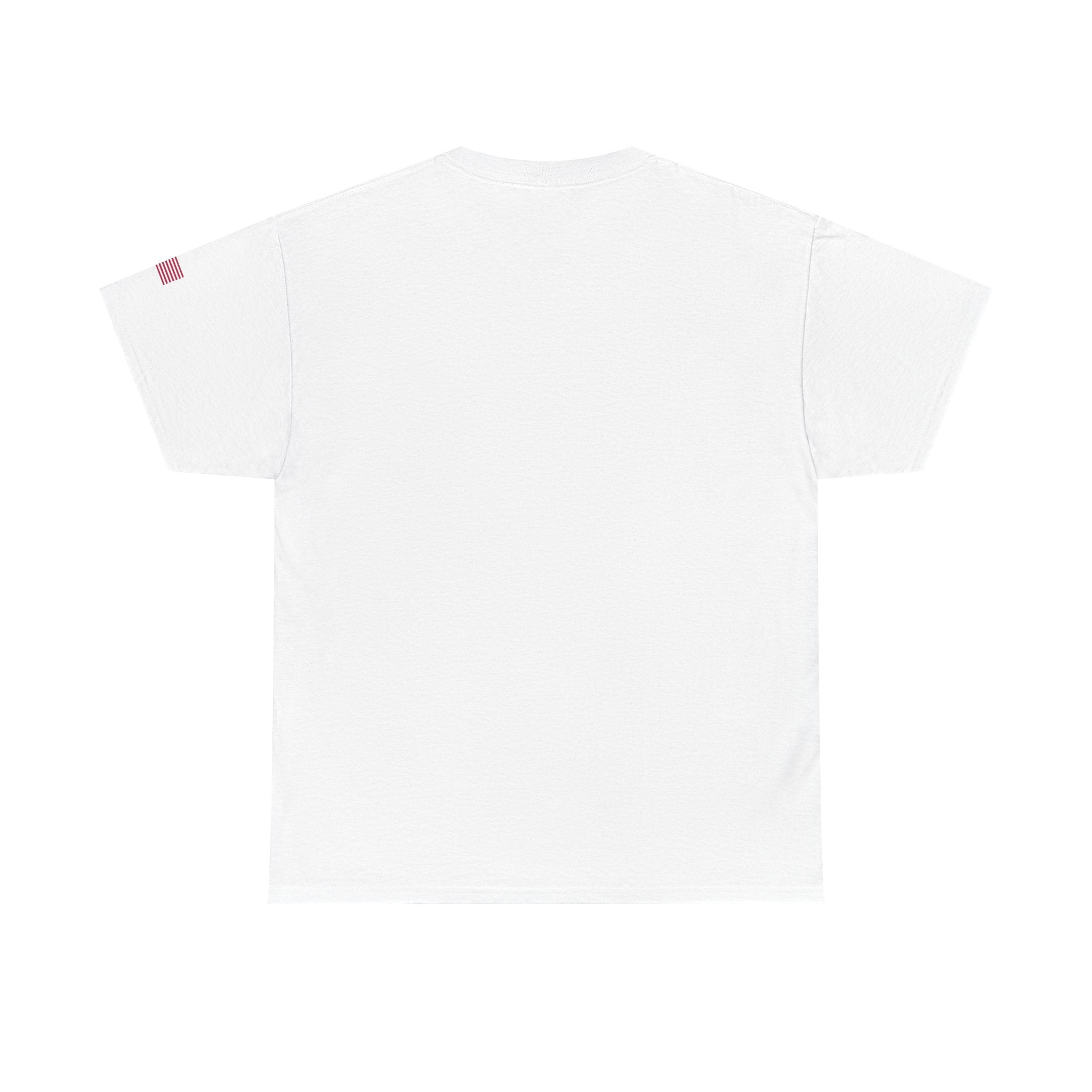 USA Minimalist Graphic Tee — Small Center Logo Cotton T-Shirt
