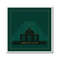 Mexico City Art Deco Fridge Magnet