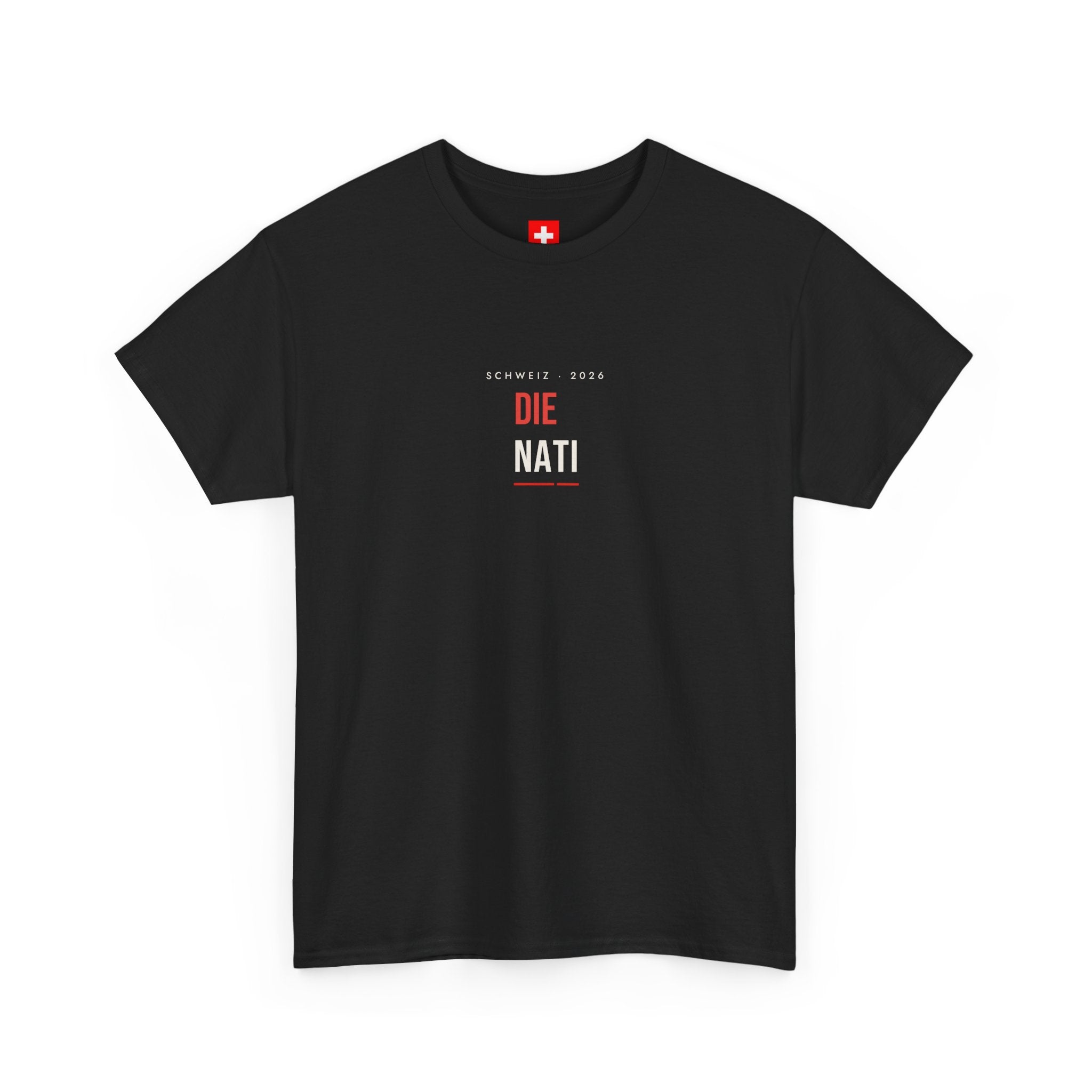 Switzerland Soccer T-Shirt — Die Nati Minimalist Football Fan Tee
