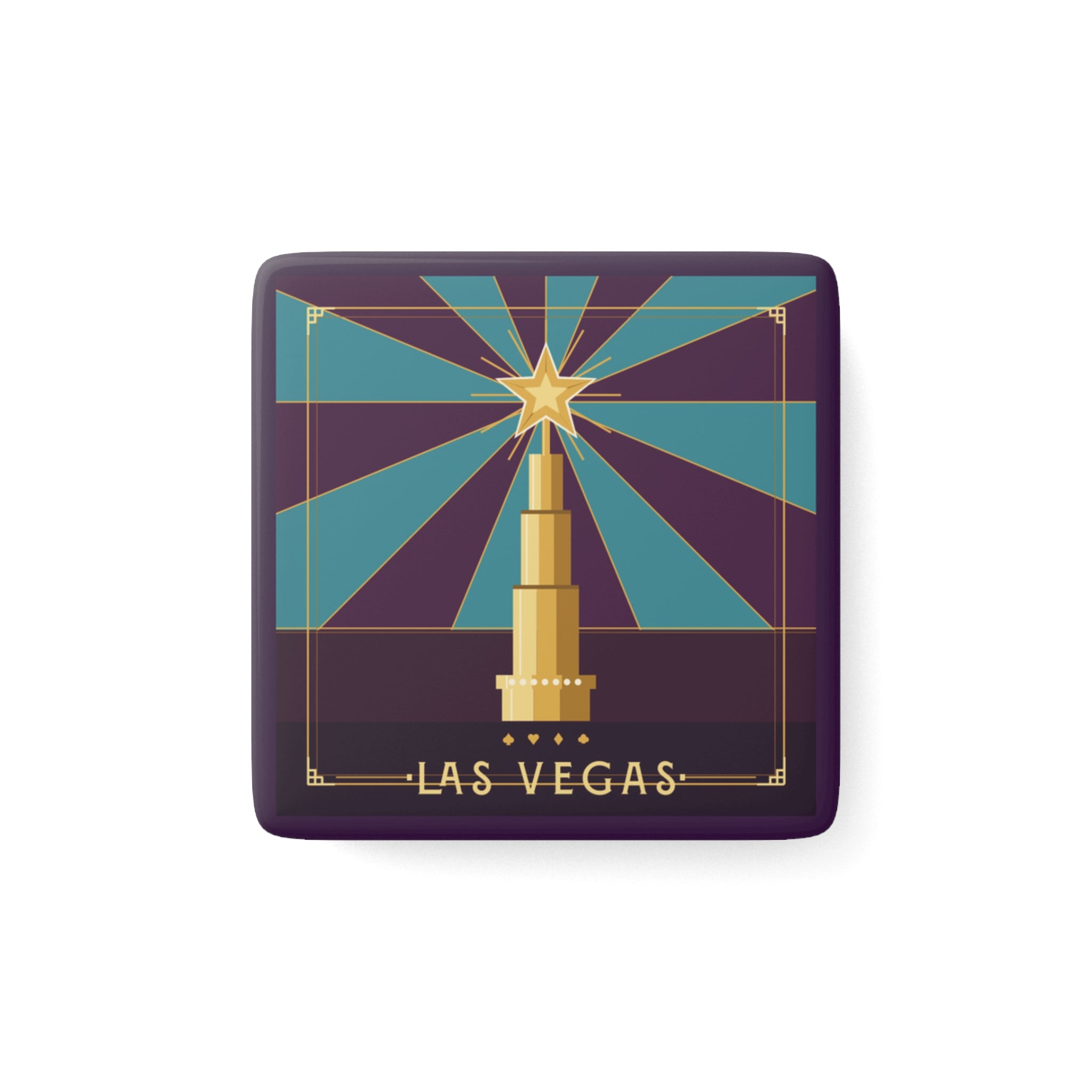 Las Vegas Art Deco Magnet