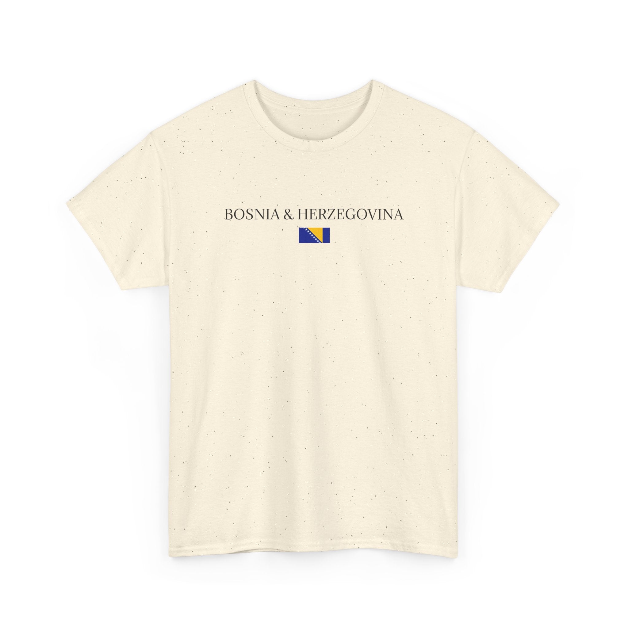 Bosnia & Herzegovina Flag T-Shirt — Minimal National Pride Tee