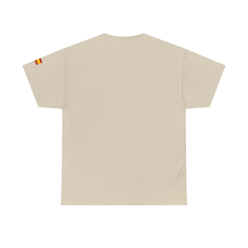 Copy of Belgium Minimalist Tee — Small Text Flag Accent
