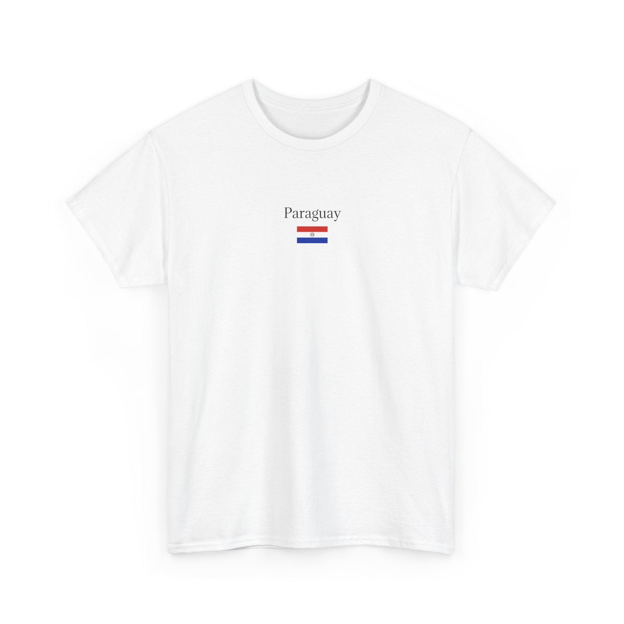 Paraguay Flag T‑Shirt — Minimalist National Pride Tee