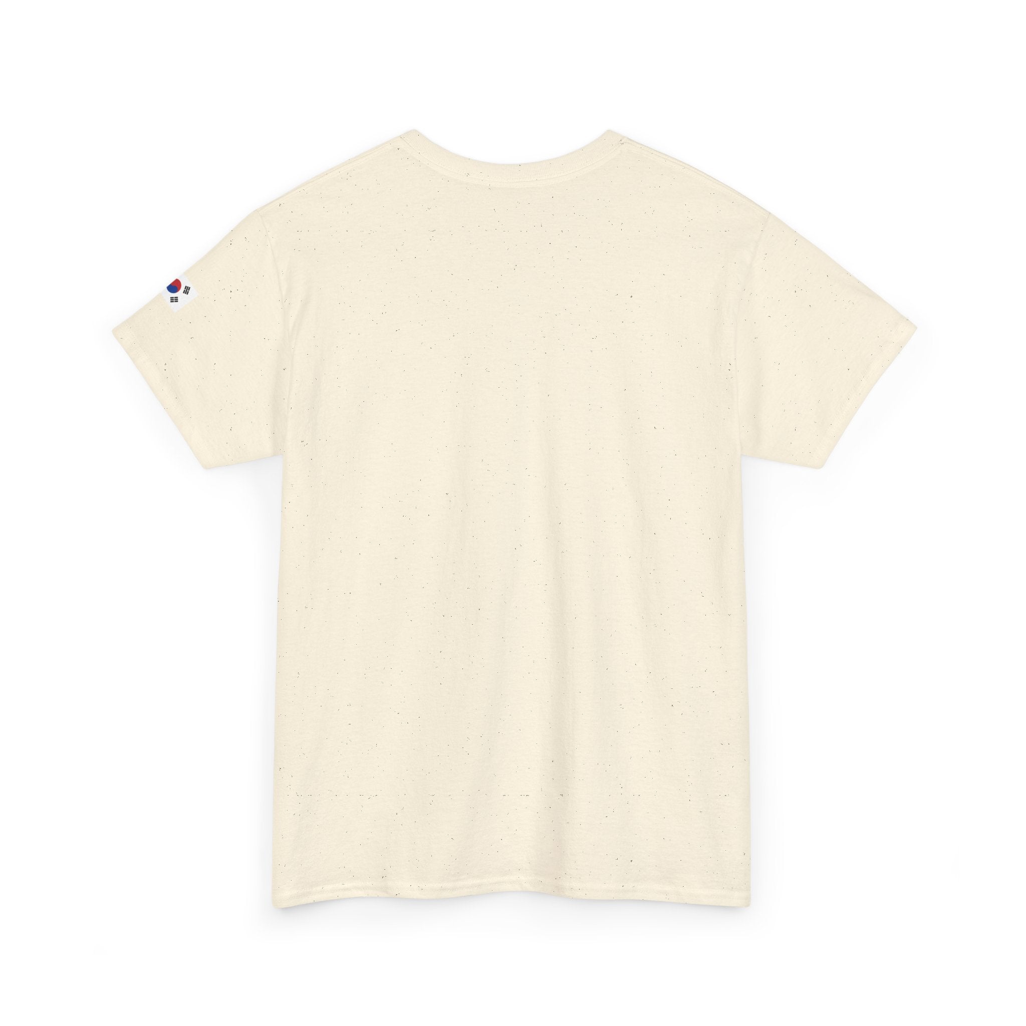 South Korea Minimalist Tee — Small Korean Flag & "South Korea" Text