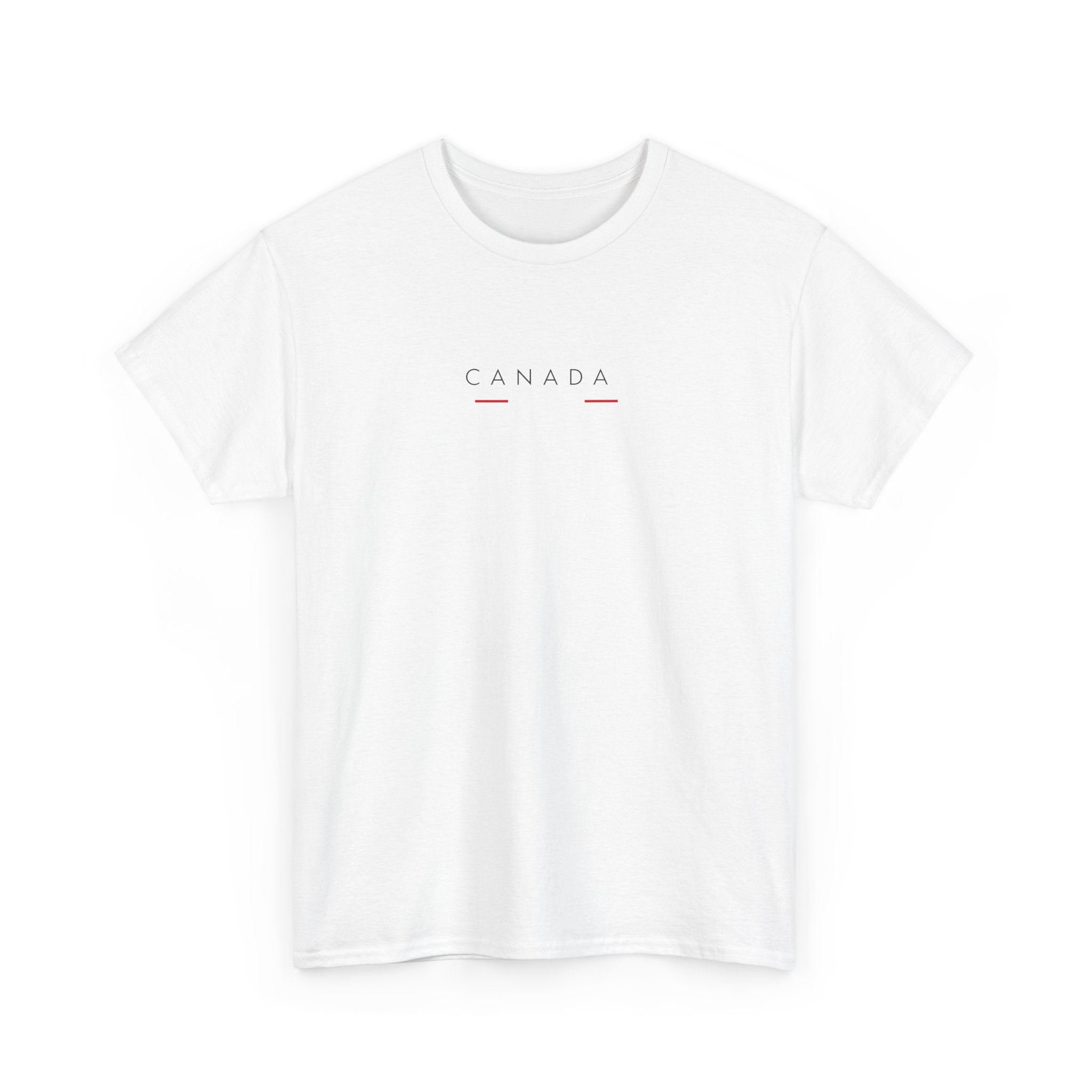 Canada Flag Tee — Minimalist Canadian Maple Leaf T-Shirt