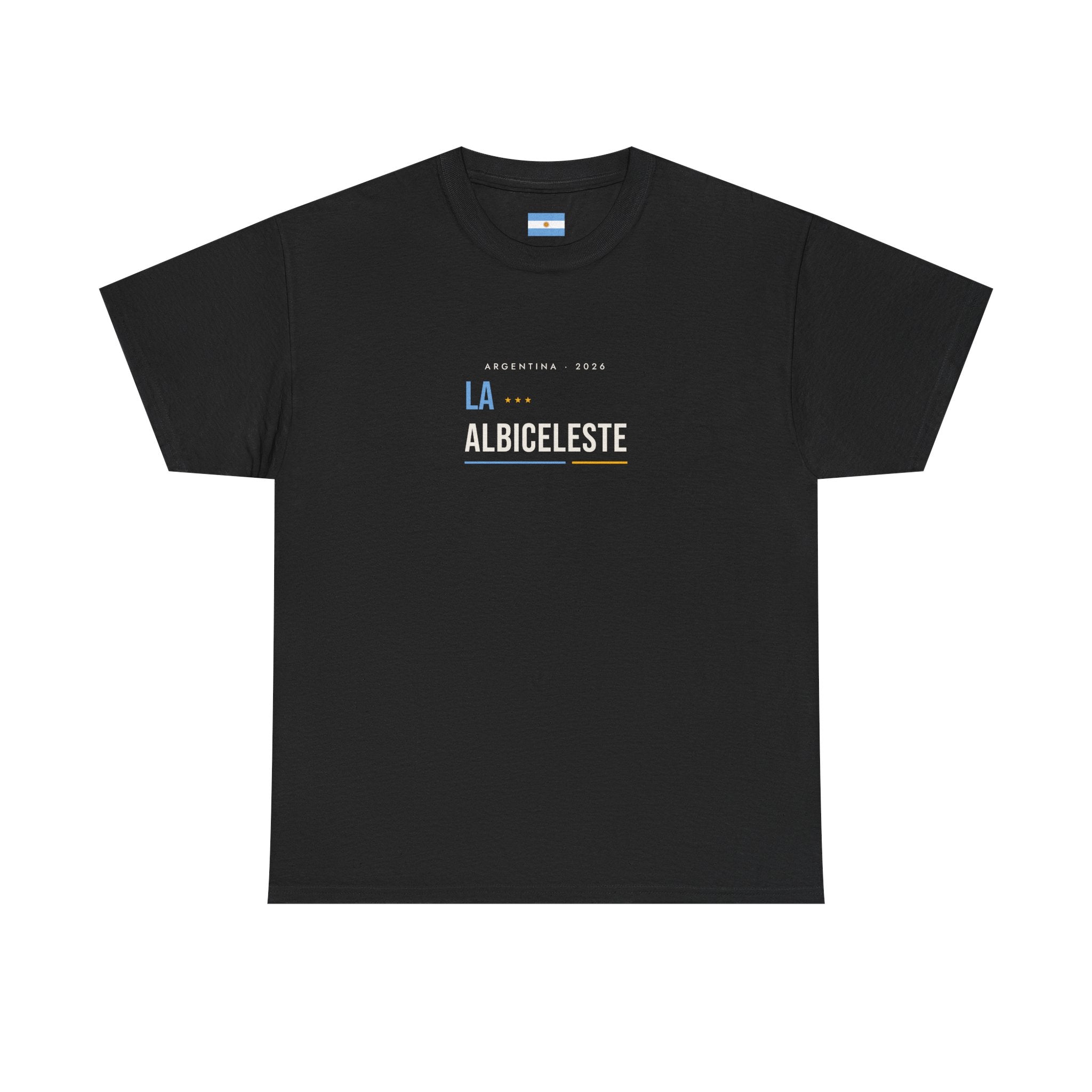 Argentina Soccer T-Shirt — La Albiceleste Minimalist Football Fan Tee