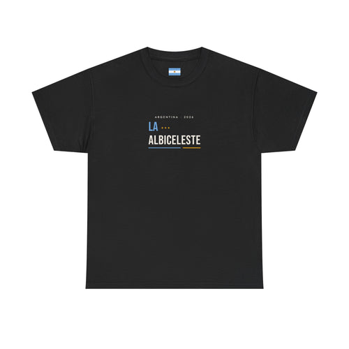 Argentina Soccer T-Shirt — La Albiceleste Minimalist Football Fan Tee