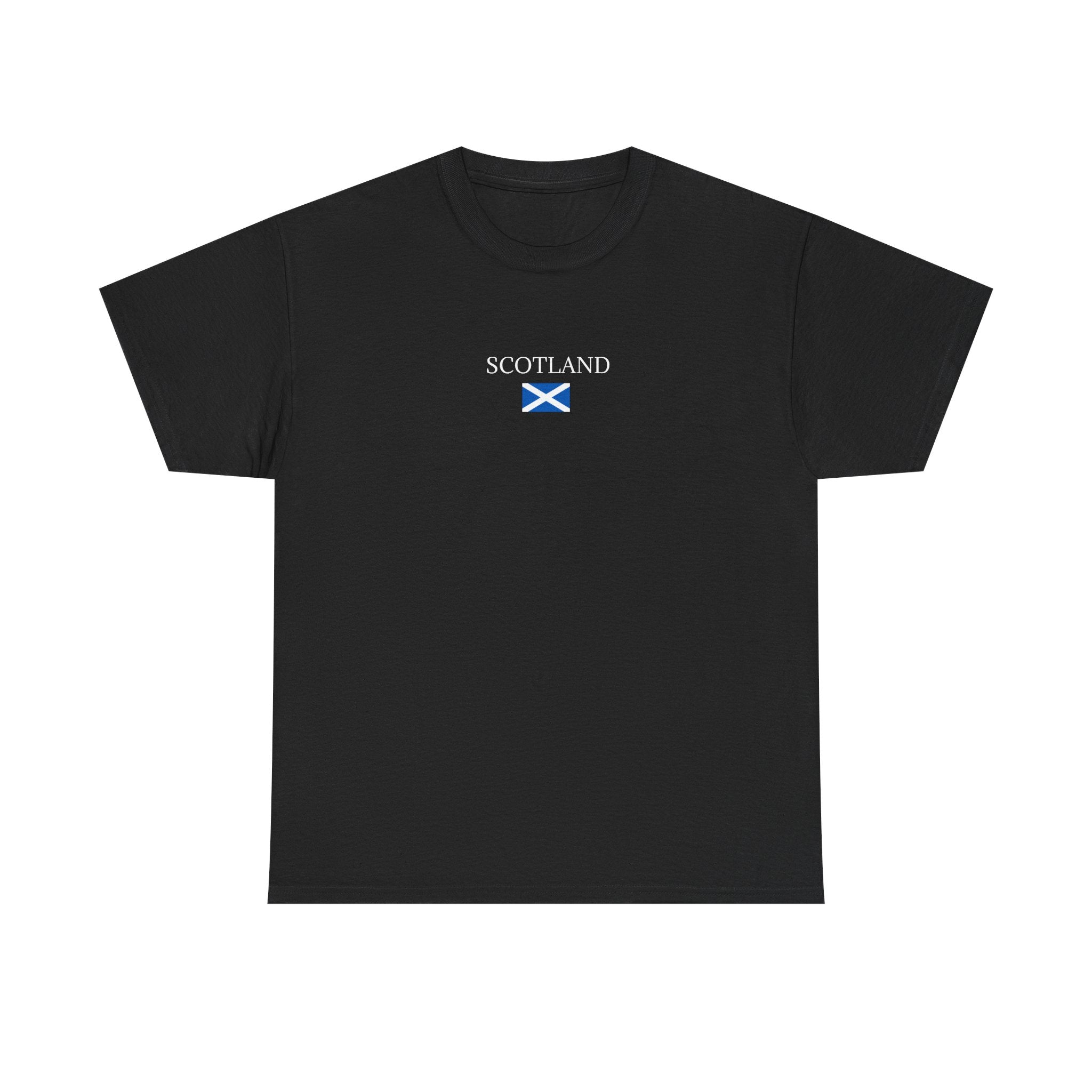 Scotland Flag T‑Shirt — Minimal Scottish Pride Tee