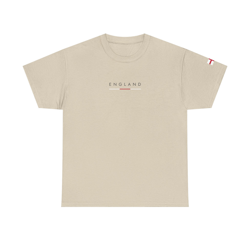 England Minimalist T‑Shirt — Subtle English Tee