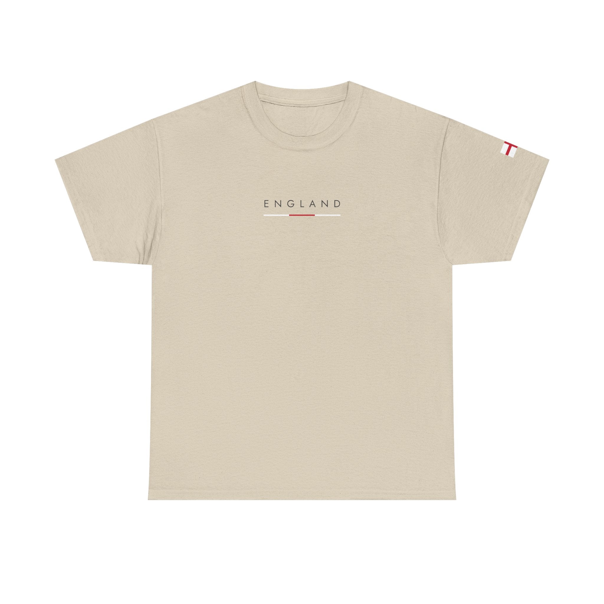 England Minimalist T‑Shirt — Subtle English Tee