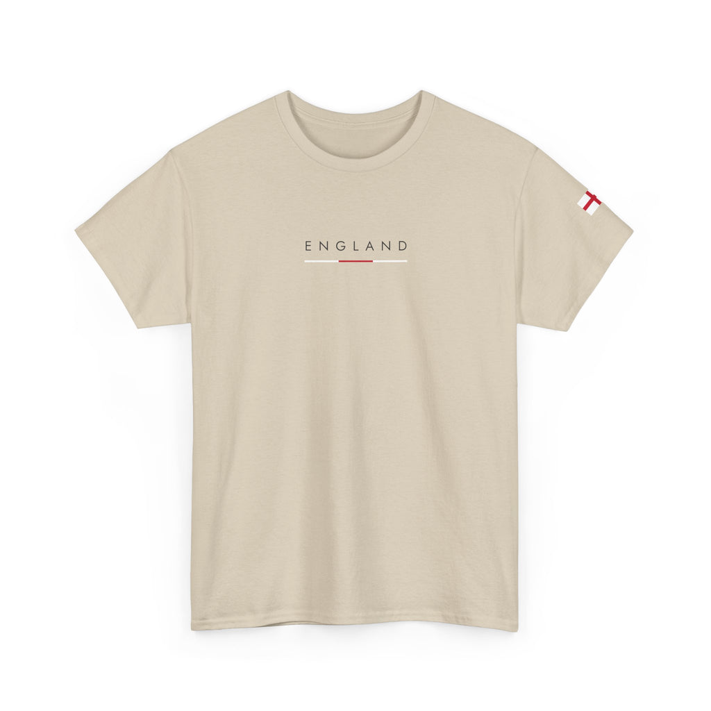 England Minimalist T‑Shirt — Subtle English Tee