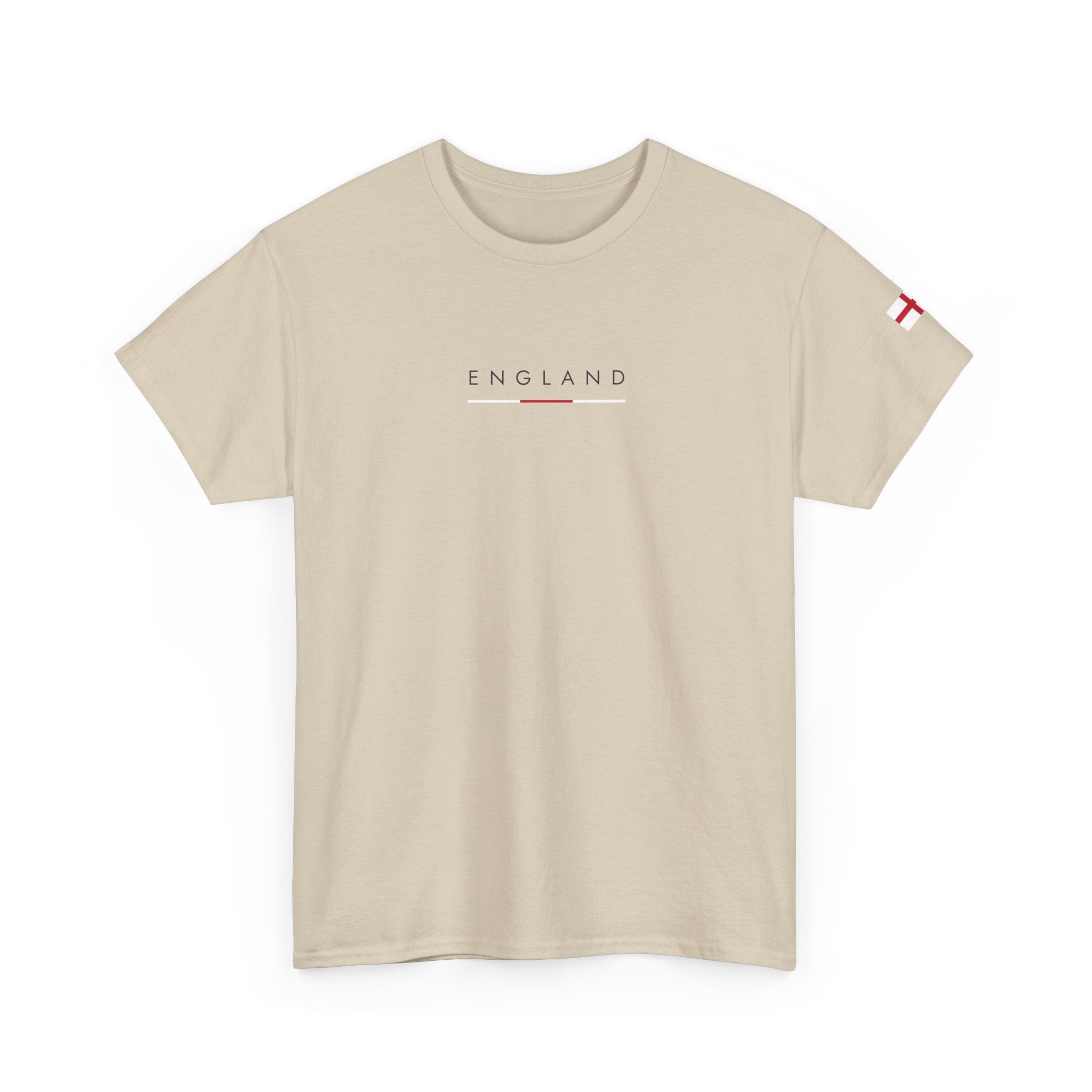 England Minimalist T‑Shirt — Subtle English Tee