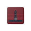 Boston Art Deco Porcelain Magnet