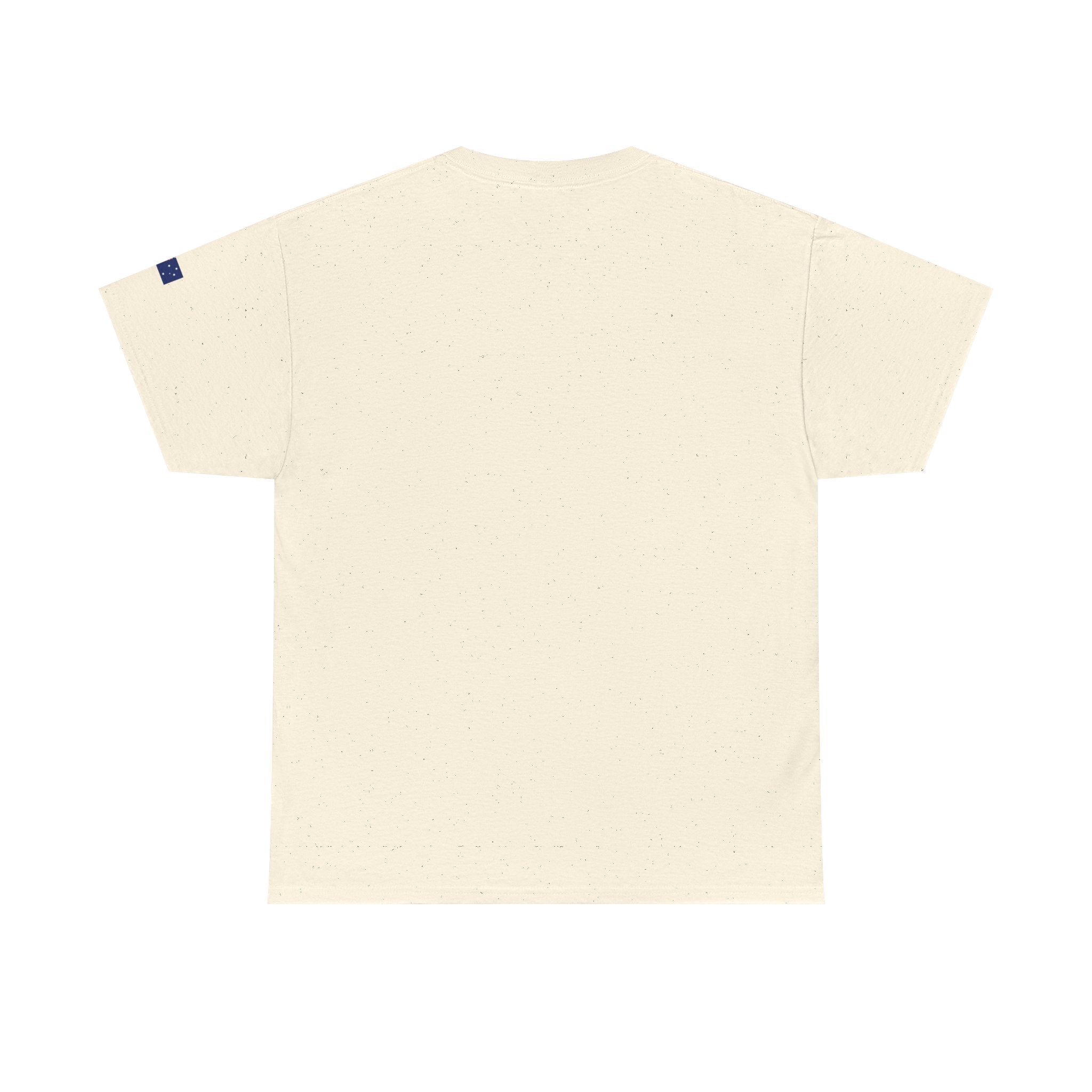 Australia Minimalist Tee — Small Center Text "AUSTRALIA"