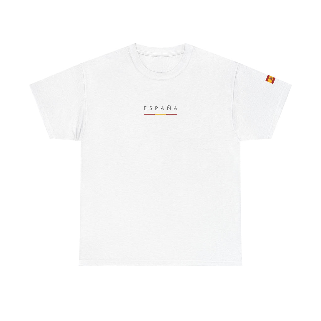 Copy of Belgium Minimalist Tee — Small Text Flag Accent