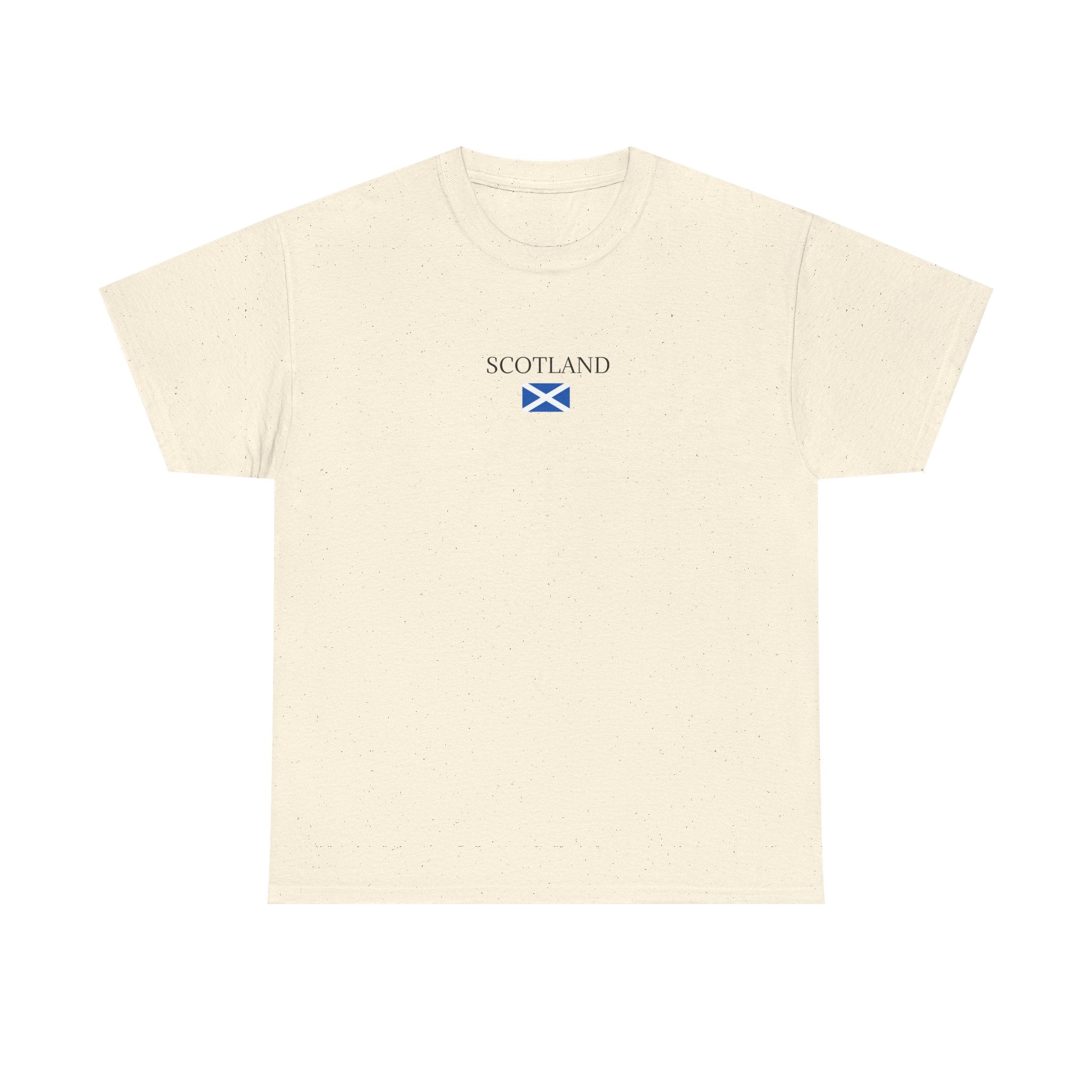 Scotland Flag T‑Shirt — Minimal Scottish Pride Tee
