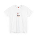 La Roja Minimalist Tee — Small Center Chest Soccer Spain Graphic T‑Shirt