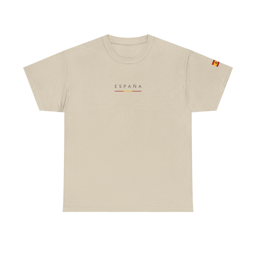 Copy of Belgium Minimalist Tee — Small Text Flag Accent