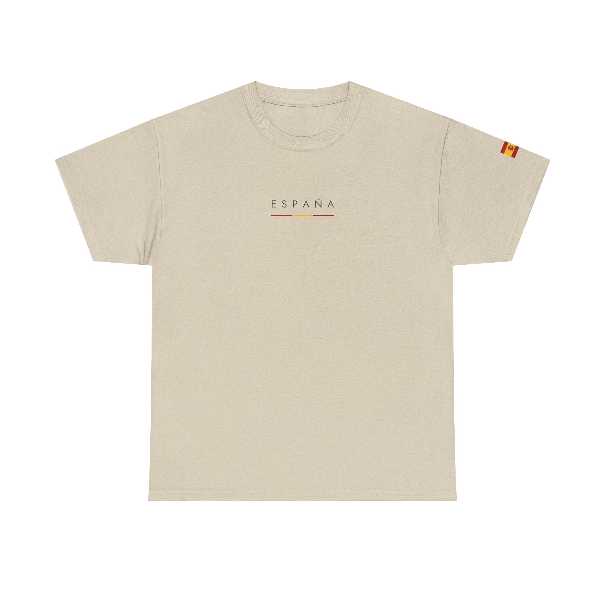 Copy of Belgium Minimalist Tee — Small Text Flag Accent