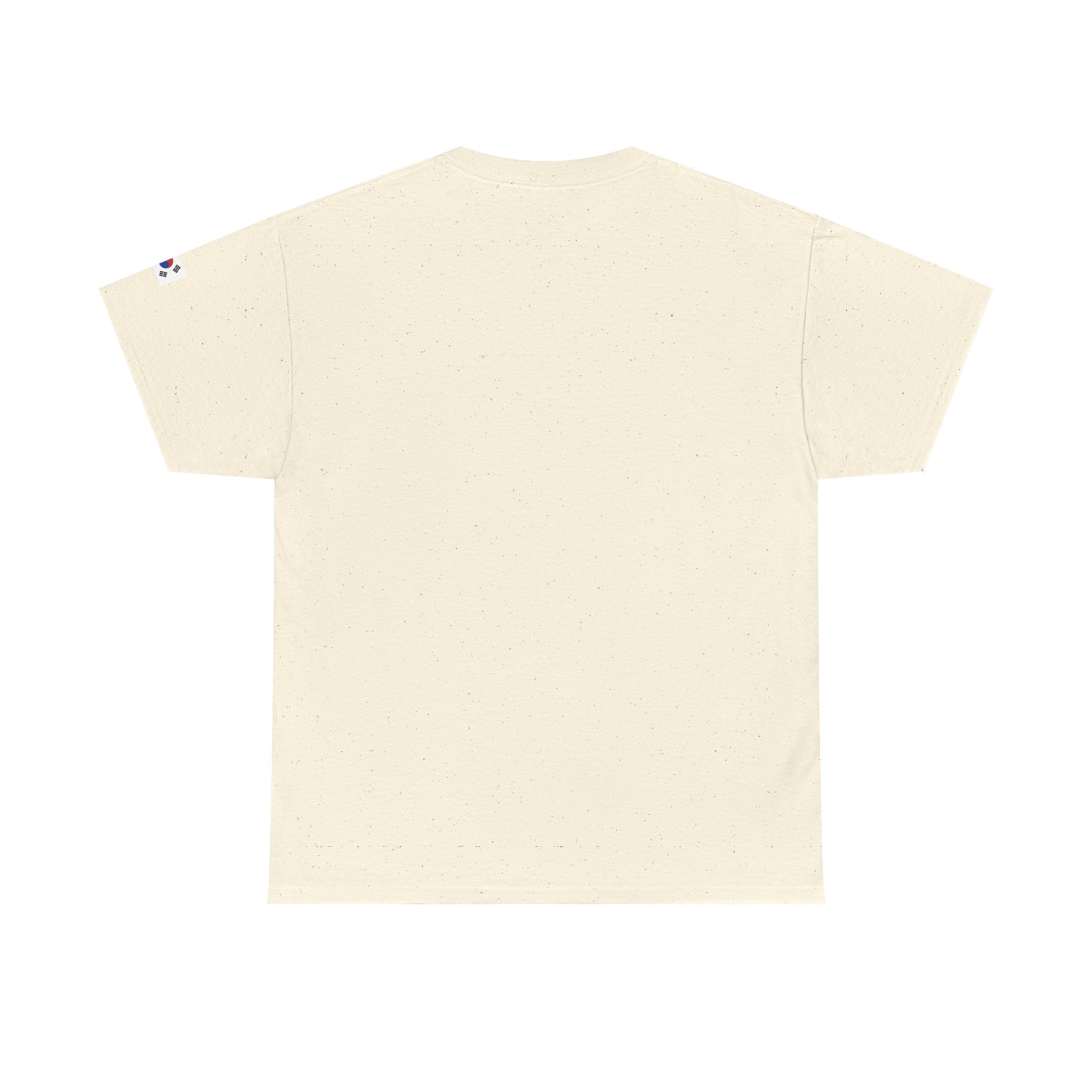 South Korea Minimalist Tee — Small Korean Flag & "South Korea" Text