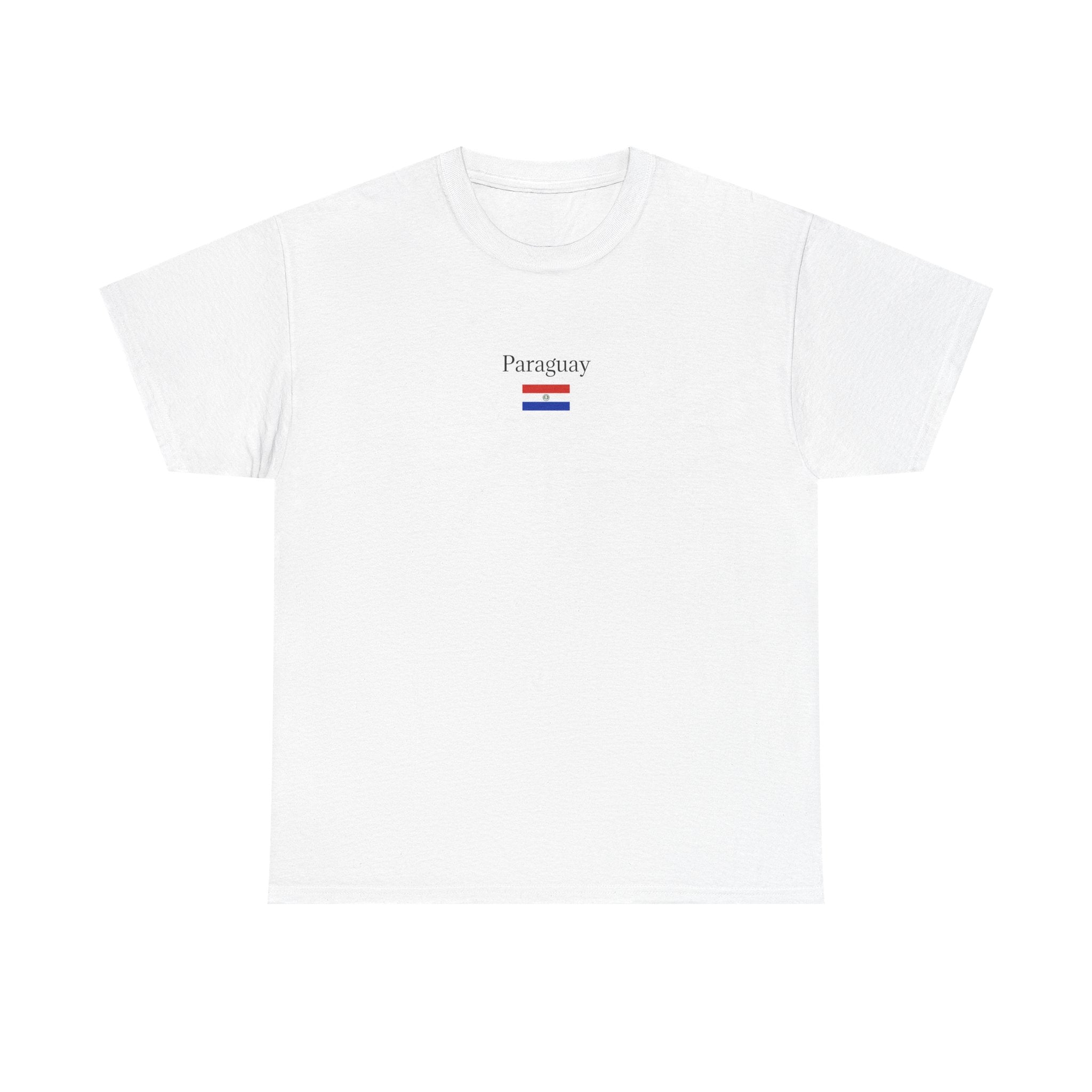 Paraguay Flag T‑Shirt — Minimalist National Pride Tee