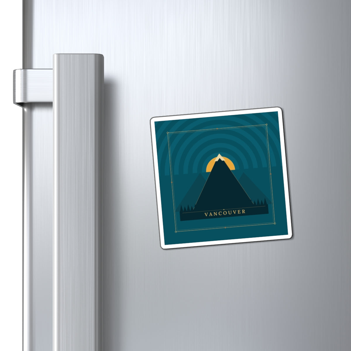 Vancouver Art Deco Fridge Magnet
