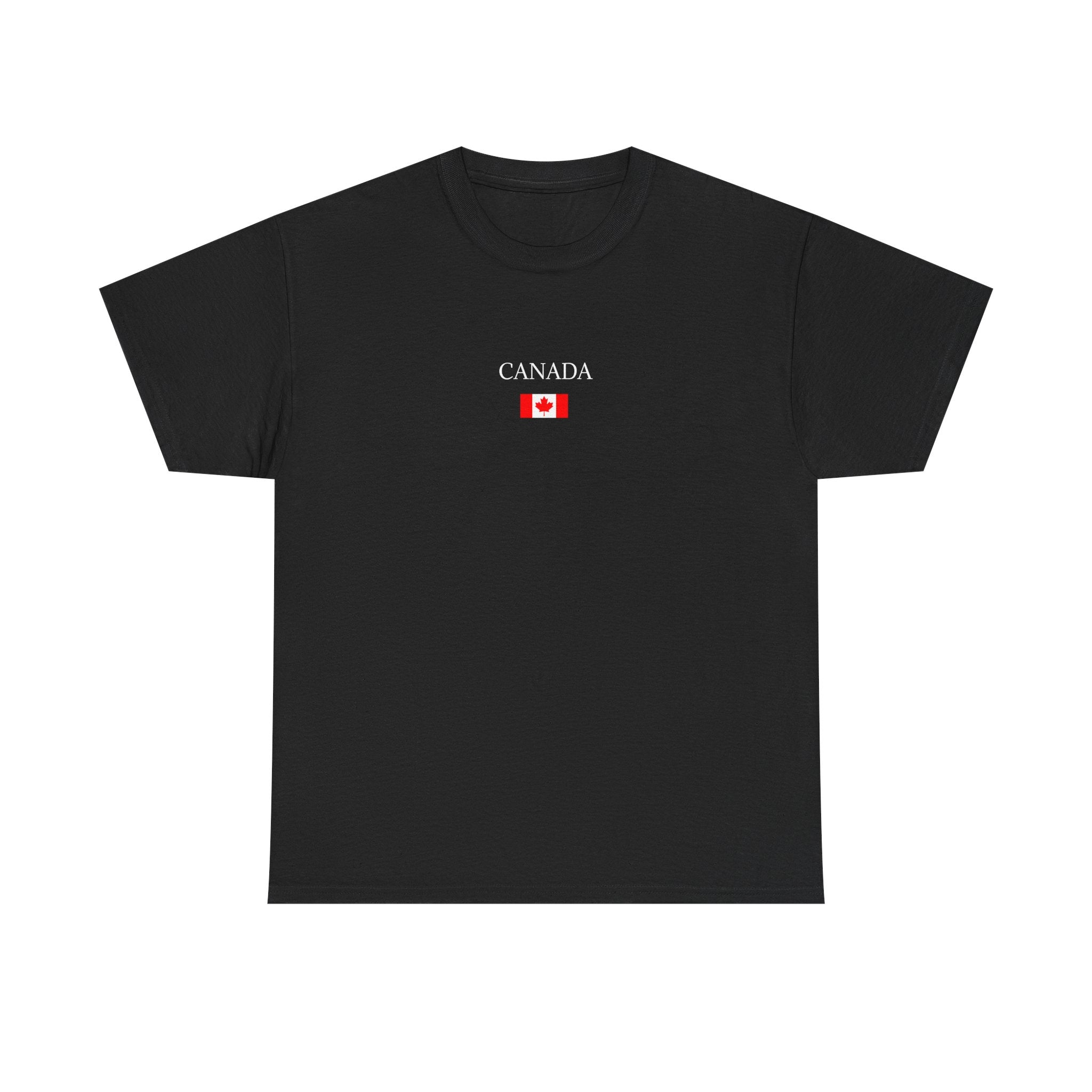 Canada Flag Tee — Minimalist Canadian Maple Leaf T-Shirt