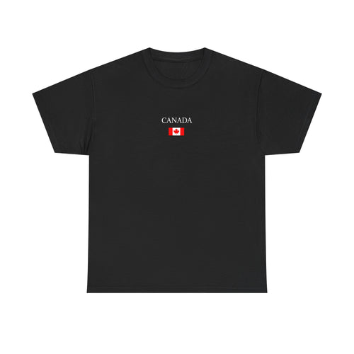 Canada Flag Tee — Minimalist Canadian Maple Leaf T-Shirt