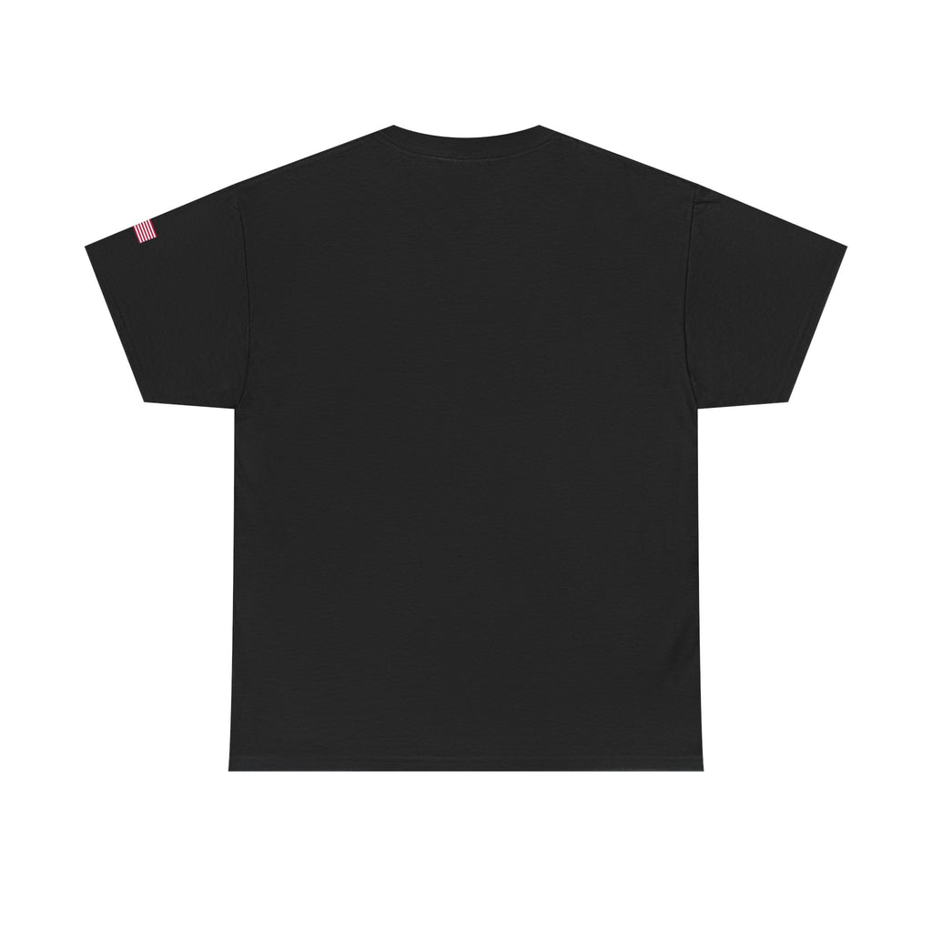 USA Minimalist Graphic Tee — Small Center Logo Cotton T-Shirt