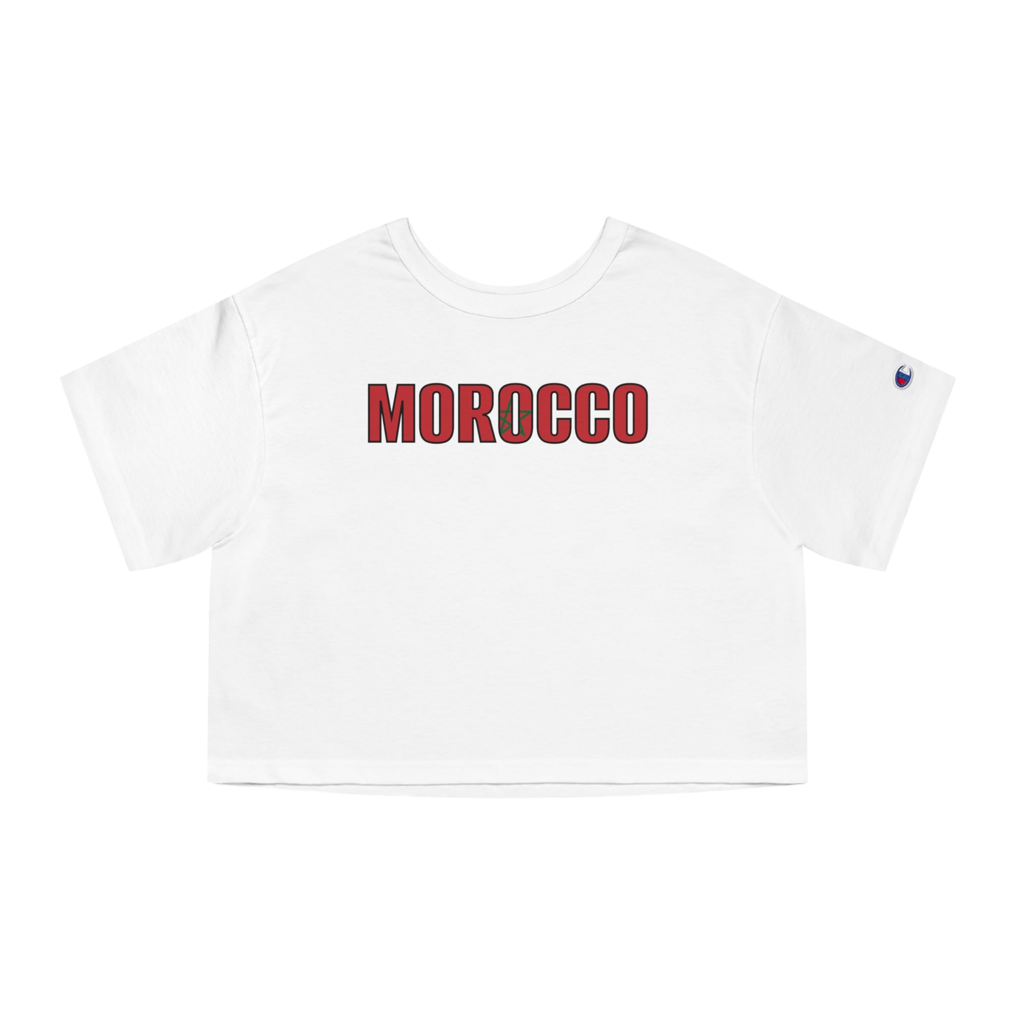 Morocco Cropped Tee — Champion Women's Heritage Short Boxy T-Shirt
