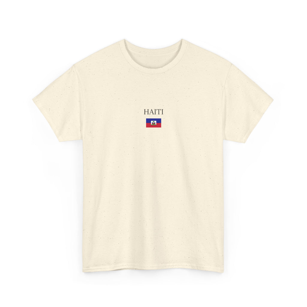 Haiti Flag Tee — Minimalist Haitian Pride T-Shirt