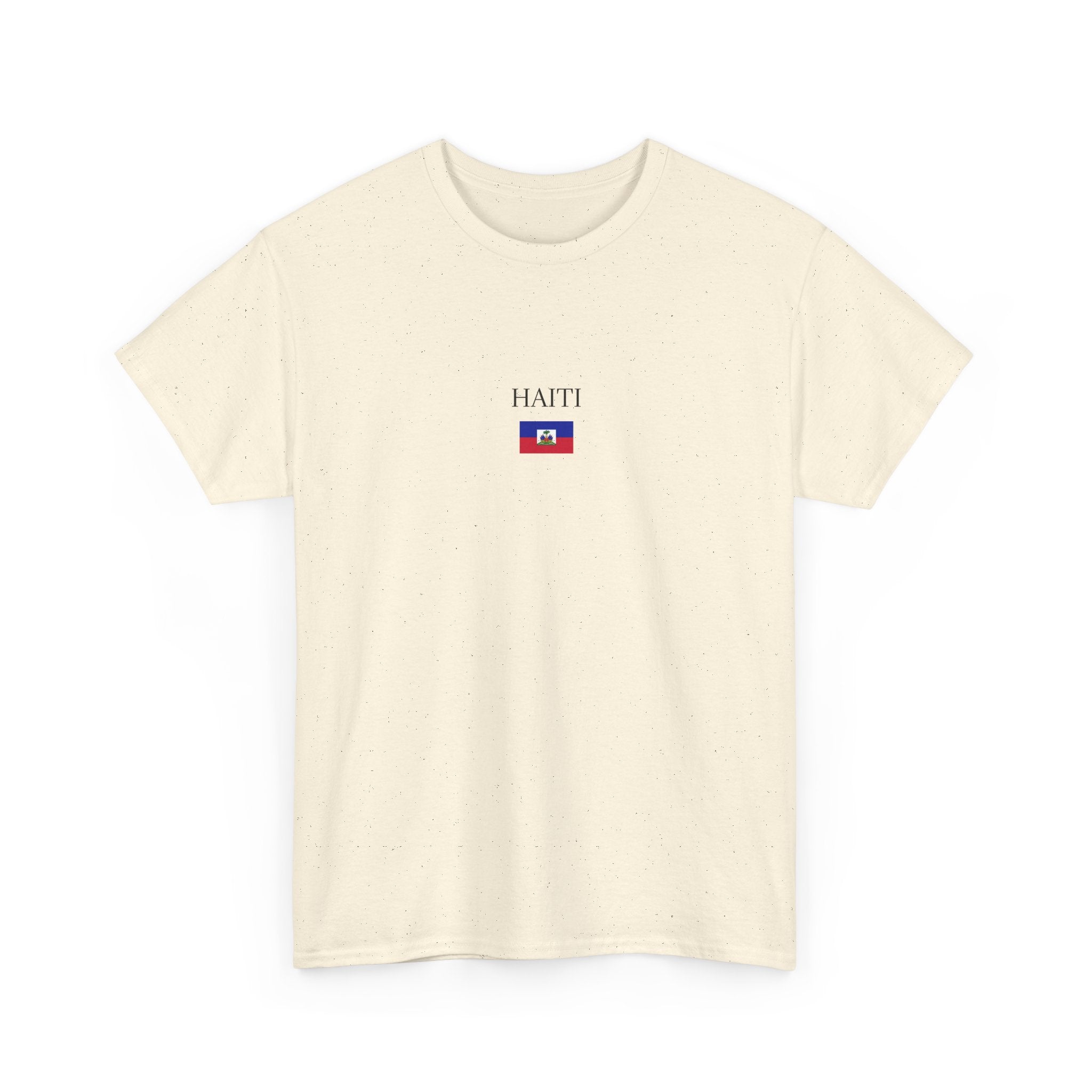 Haiti Flag Tee — Minimalist Haitian Pride T-Shirt