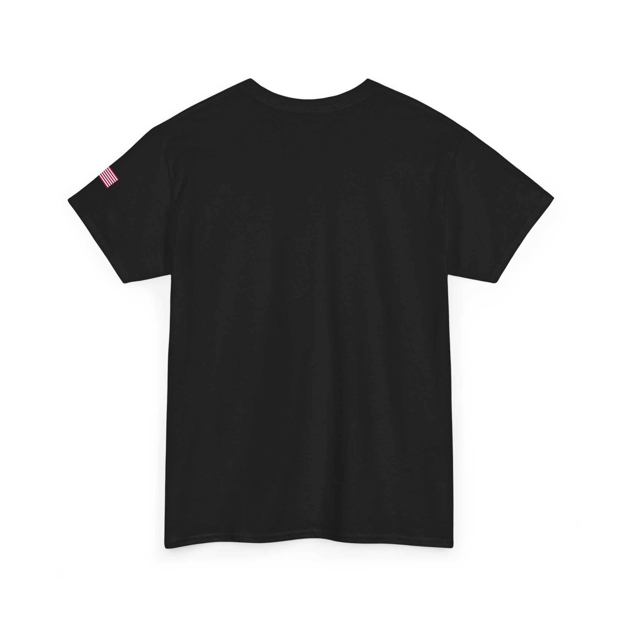 USA Minimalist Graphic Tee — Small Center Logo Cotton T-Shirt