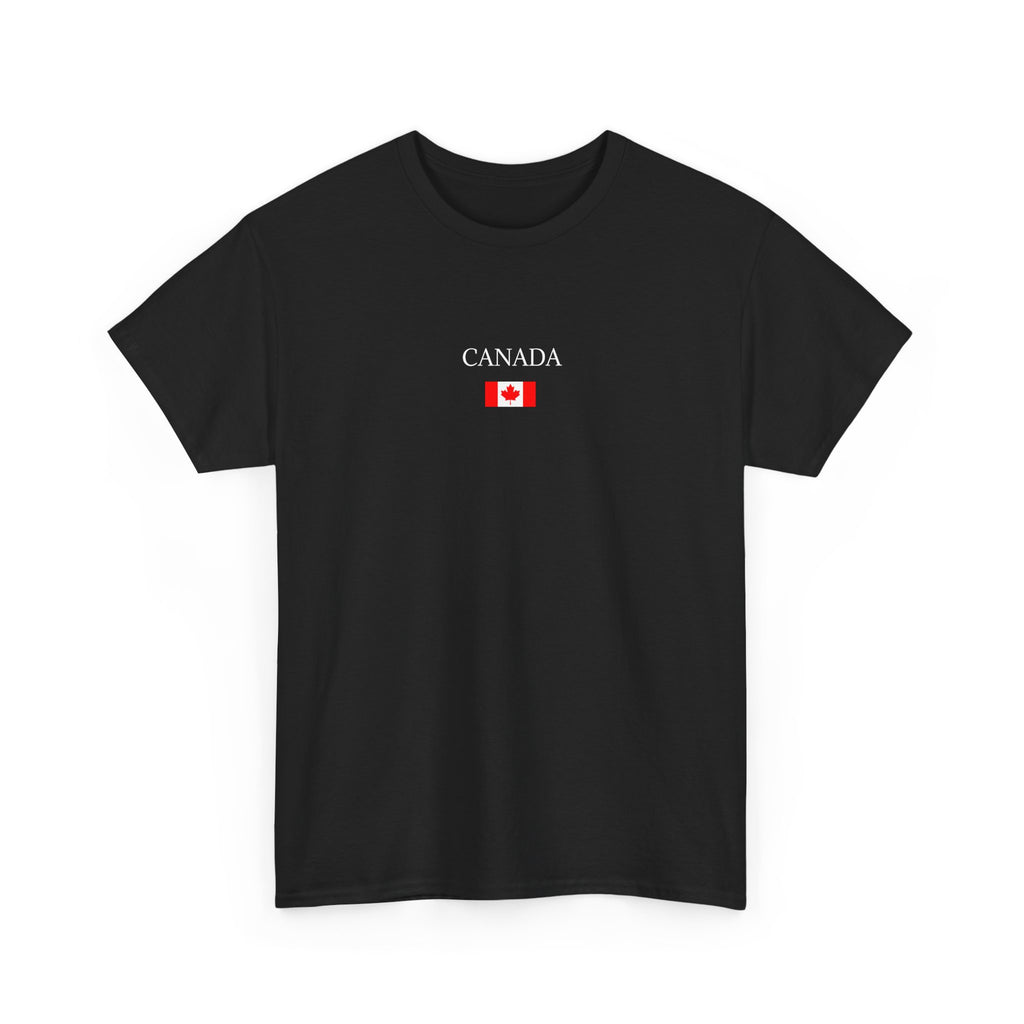 Canada Flag Tee — Minimalist Canadian Maple Leaf T-Shirt