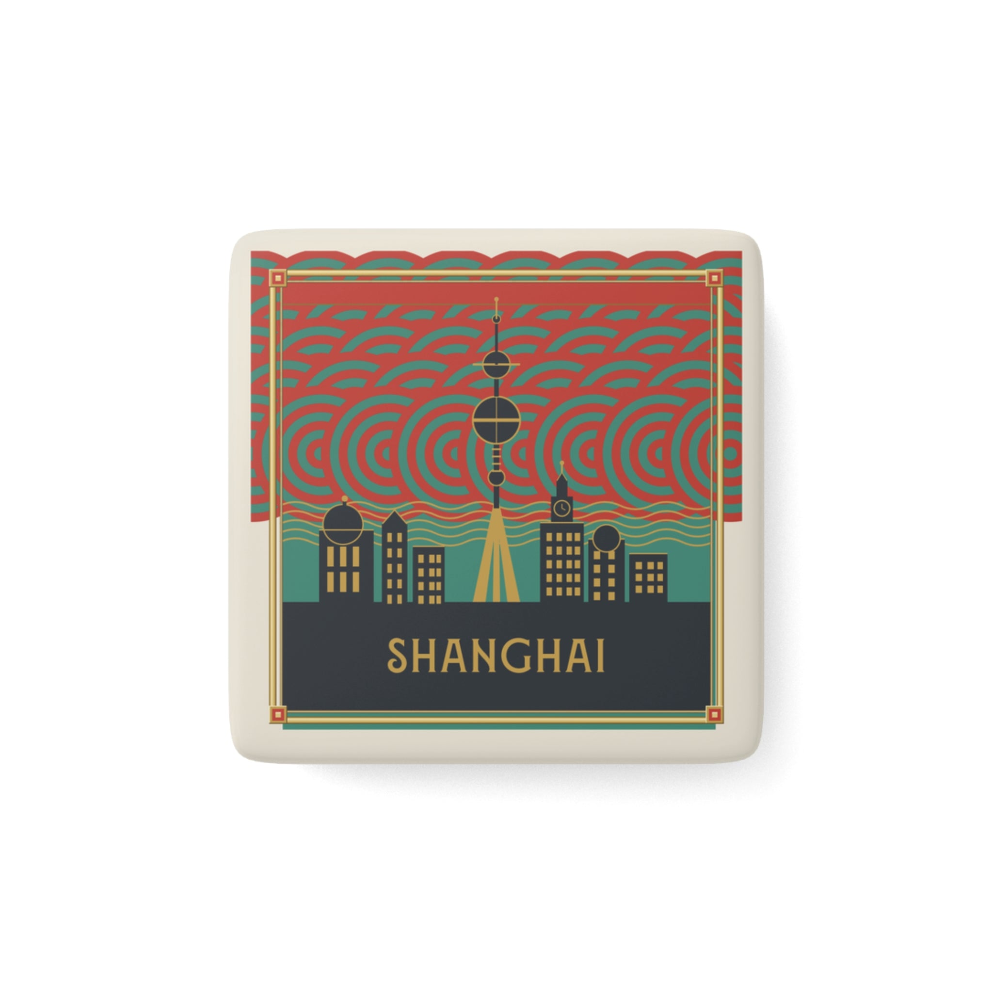 Shanghai Art Deco Magnet