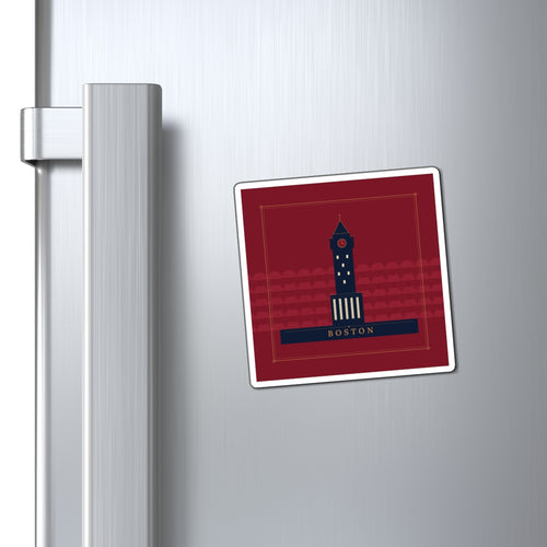 Boston Art Deco Fridge Magnet