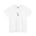 El Tri Minimalist White Tee — Mexican Flag Guitar Rock Band T‑Shirt