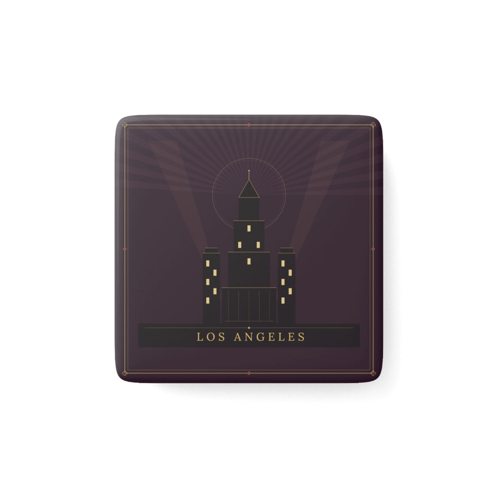 Los Angeles Art Deco Porcelain Magnet