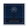 Houston Art Deco Fridge Magnet